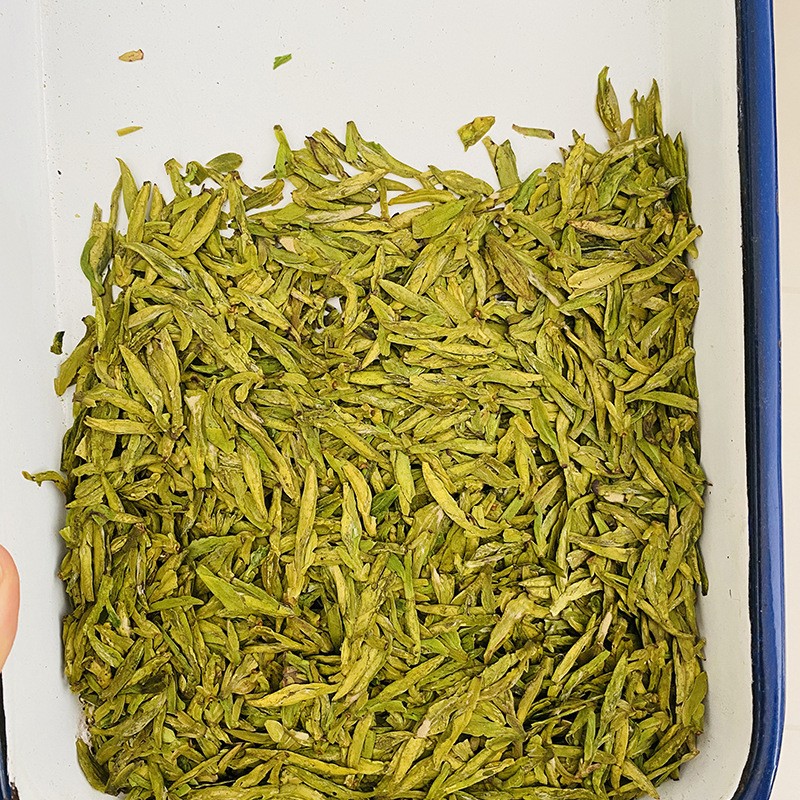 龙井散茶500g批发新品杭州产地货源龙井茶叶绿茶厂家直销散装批发图3