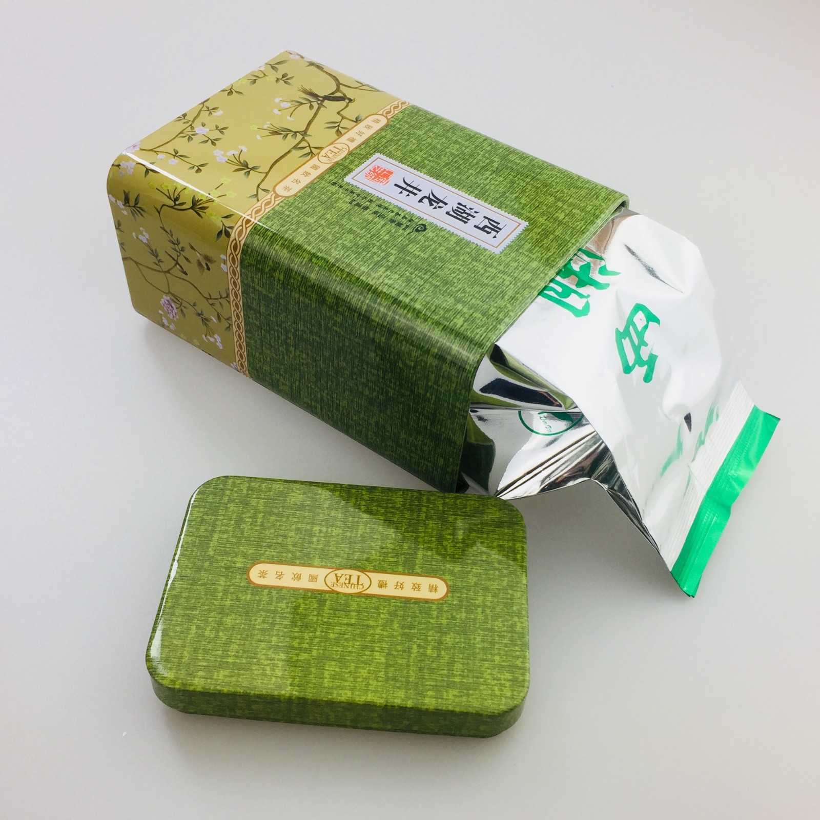 龙井茶茶叶新茶批发 绿茶龙井茶马口铁罐70克厂家直销图4