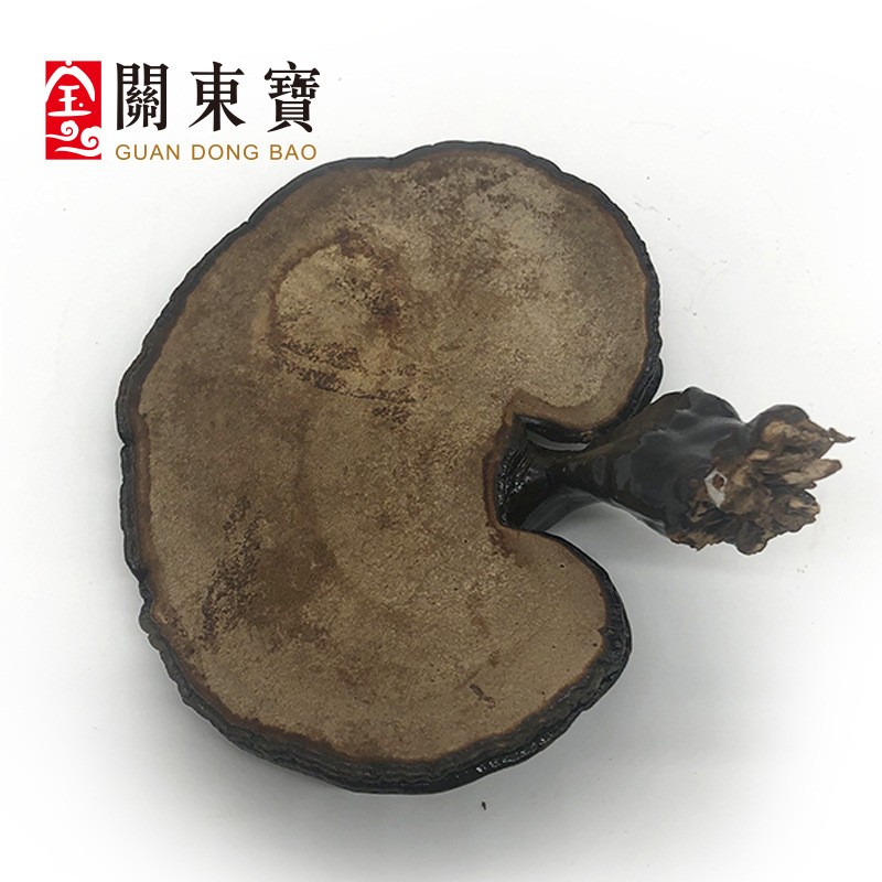 批发长白山深山黑灵芝 东北特产 整支灵芝500克/件 林芝切片一斤图4