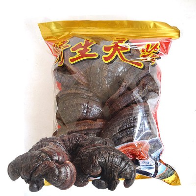 【凤香家】长白山整枝紫灵芝片500g半野生可切赤灵芝吉林产地直销