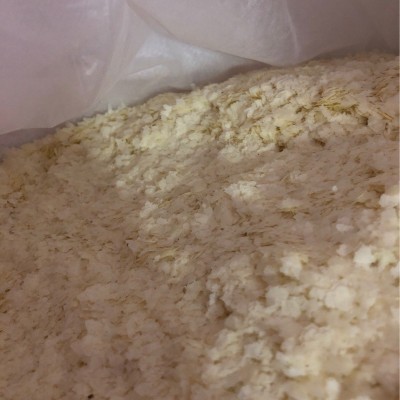 散装状态饵料雪花粉