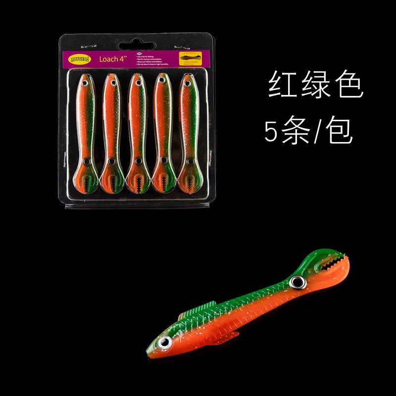 加工定制路亚泥仿生假饵抽动鱼软饵翘嘴鳜鱼鲈鱼黑鱼鲶鱼垂钓鱼饵图5
