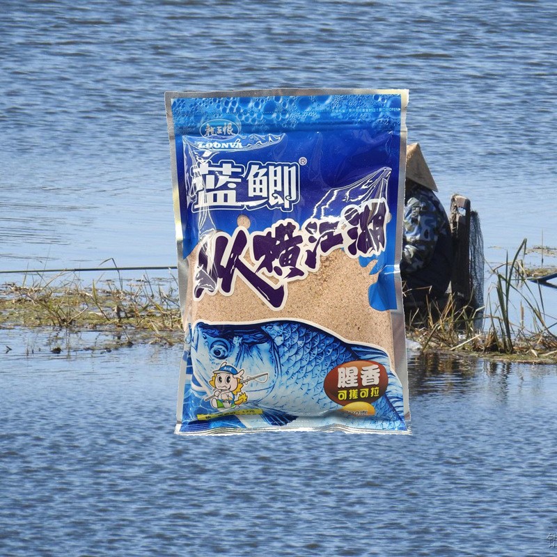 正品龙王恨蓝鲫天下腥香300克 蓝鲫纵横江湖300克 整件60包图2