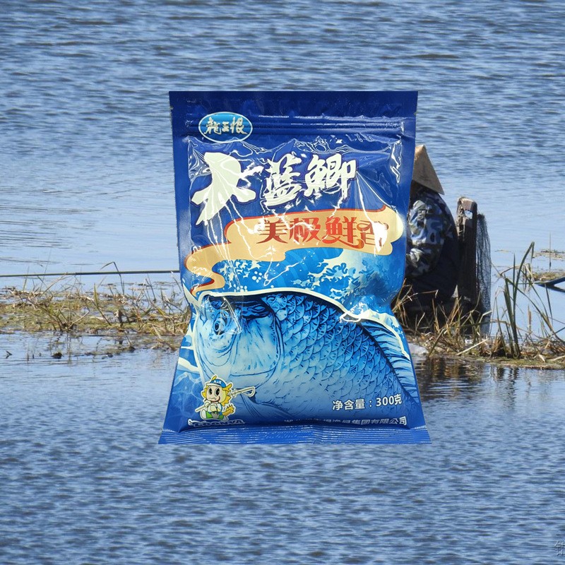 正品龙王恨大蓝鲫美极鲜腥300克 美极鲜香300克 整件60包图2