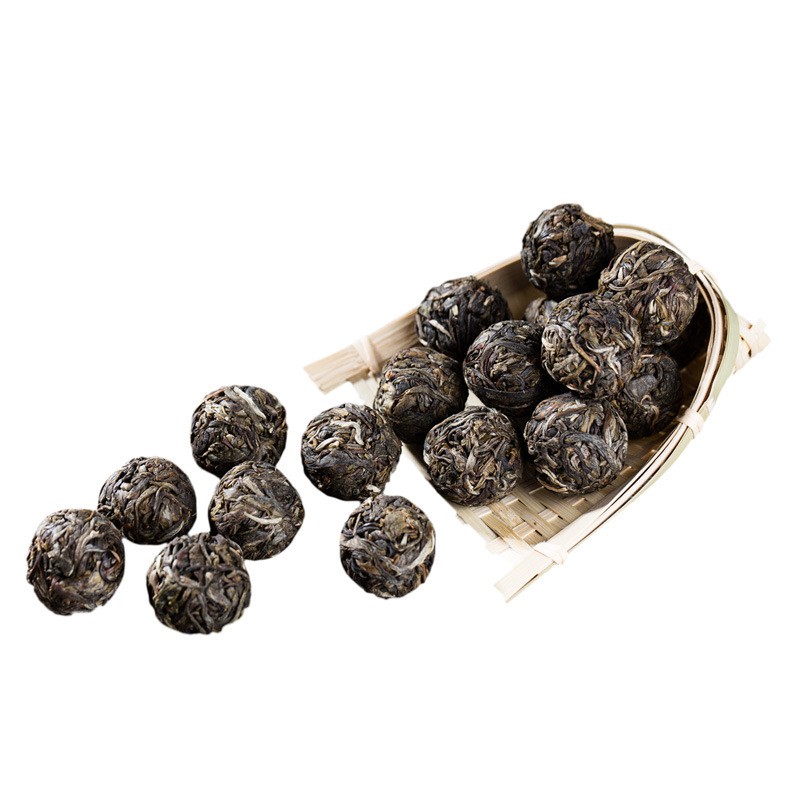 批发 云南普洱茶 2017大树春茶 冰岛龙珠生茶 手工沱茶 500g散茶图3