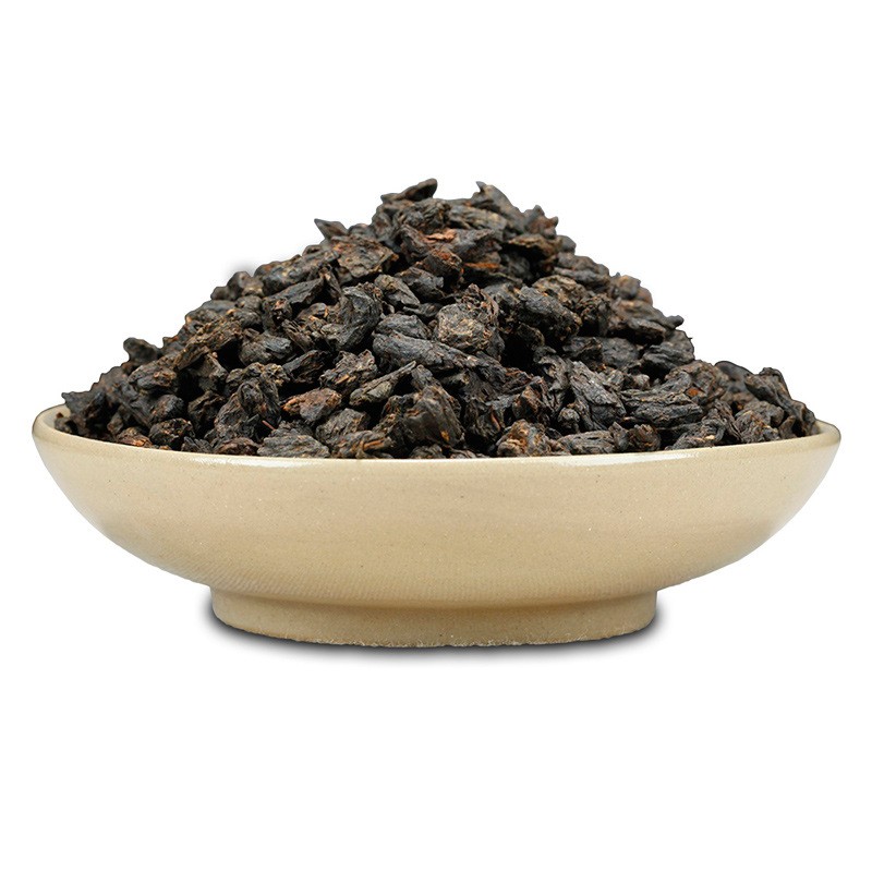 批发 云南普洱茶 原味糯香茶化石碎银子布朗山熟茶勐海陈香图4