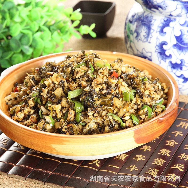 老坛腌制萝卜干酸菜酱菜 下饭菜外婆菜餐饮特色菜 厂家批发图2