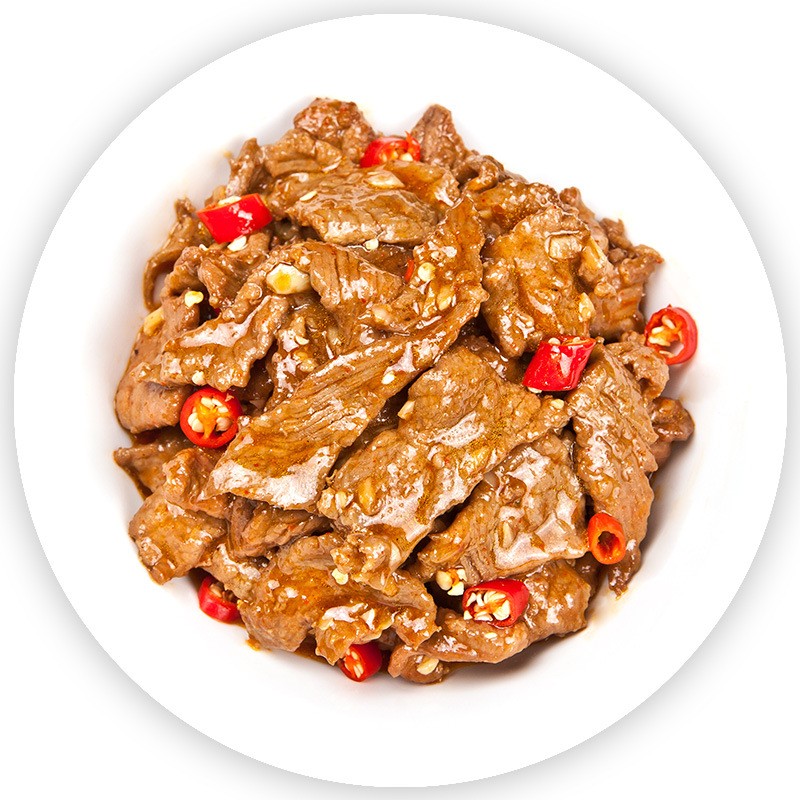 王小余小炒黄牛肉料理包商用中式快餐外卖盖浇饭速食菜菜肴包家用图5