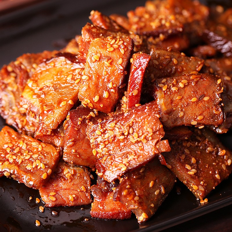 张家界特产湘西腊肉108g猪肉脯手撕腊肉即食小包装零食摆地摊批发图3