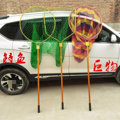 铝合金鲟鱼大抄网 加粗加厚青鱼大抄网 巨物抄网直销批发