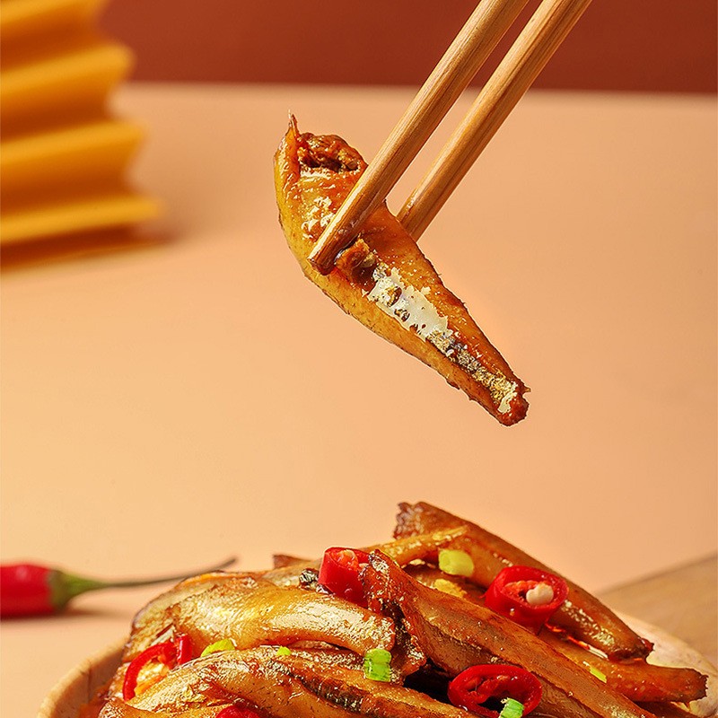 劲仔小鱼仔盒装湖南特产香辣小鱼干毛毛鱼小包装麻辣零食小吃现货图2