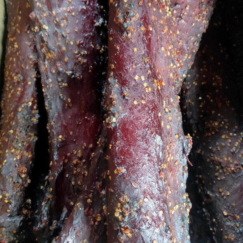 厂家定制麻辣大块肉 烟熏大块酱香猪肉 风干牛肉味全熟五香腊肉图4