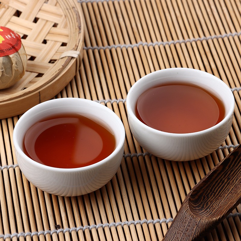 500g新会小青柑普洱茶陈皮柑普茶茶叶礼盒装宫廷桔橘熟茶散茶生晒图5