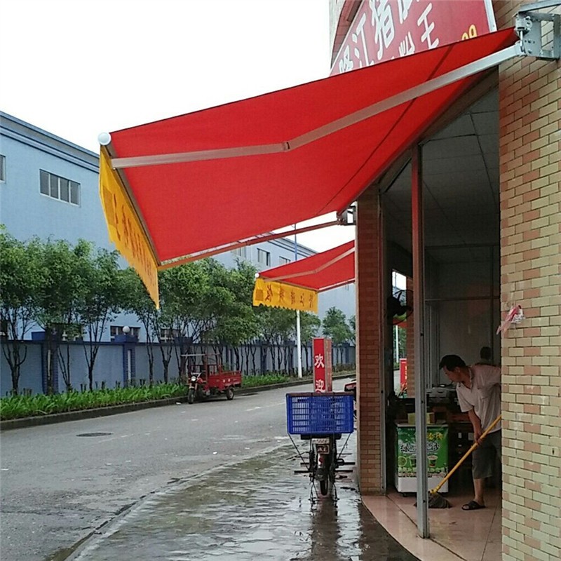 户外伸缩帐篷 单层帐篷 手摇帐篷 简易帐篷 盒装电动帐篷天幕配件图2
