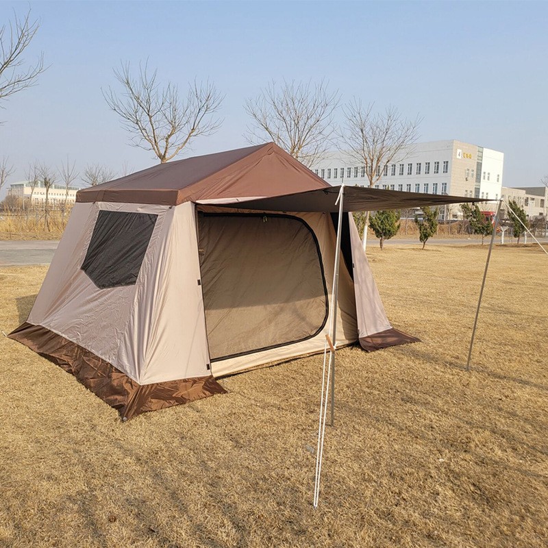 林间小屋帐篷露营防蚊便携式帐篷野外探险跨境帐篷野外生存遮阳棚图4
