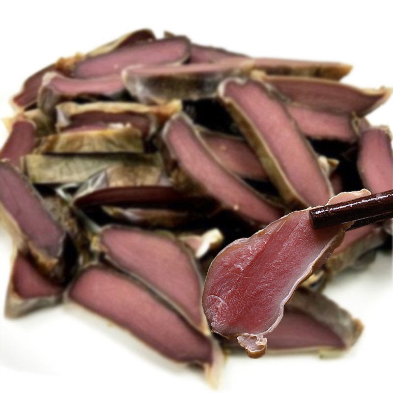 新港腊味 广东特产腊肠腊肉鸭胗广式老火汤腊鸭肾腌肉腊陈肾500克图2