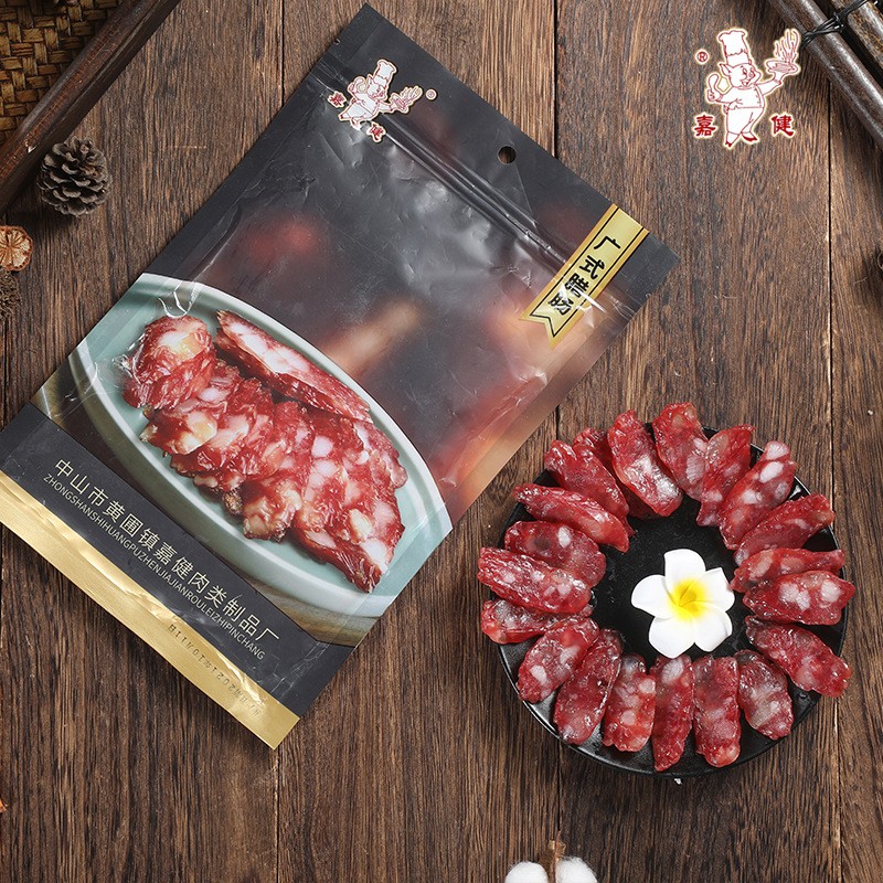 广式二八腊肠 500g包装腊肠广式腊肠 黄圃腊味特产批发图5