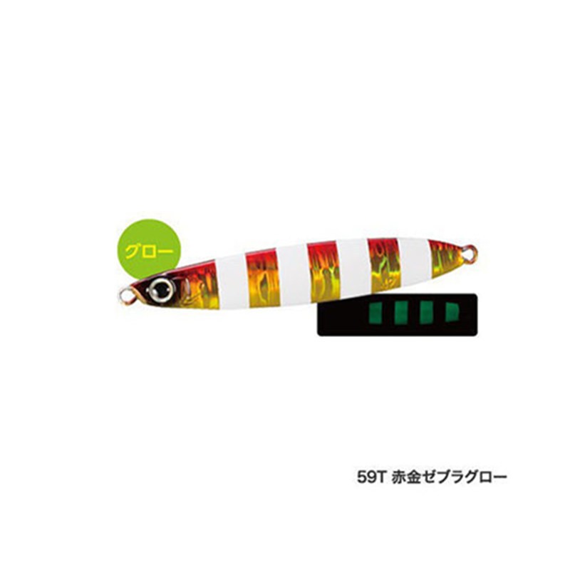 日系铁板路亚饵铅鱼岸投远投饵日系尾单高档烫金纸20g30g40g图3