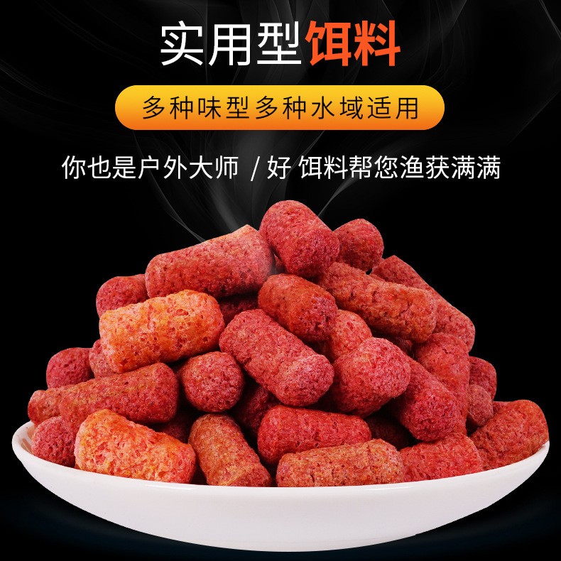 小包捕虾笼诱饵龙虾河虾饵料折叠加厚渔网泥鳅黄鳝塞蚯蚓鱼笼饵料图2