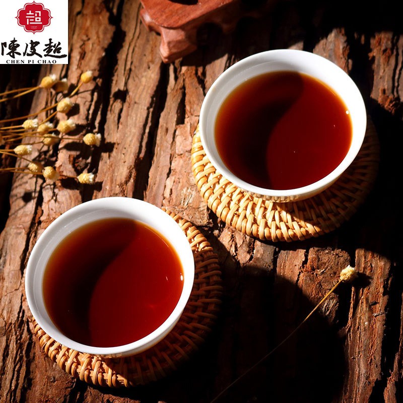 【陈皮超】全生晒小青柑 正宗新会柑普 广东特产宫廷陈皮普洱茶图3