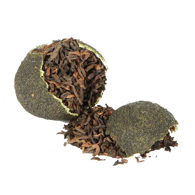 新会晒香小青柑 茶云南普洱茶熟茶天马小青柑茶送礼晒香小青柑图4