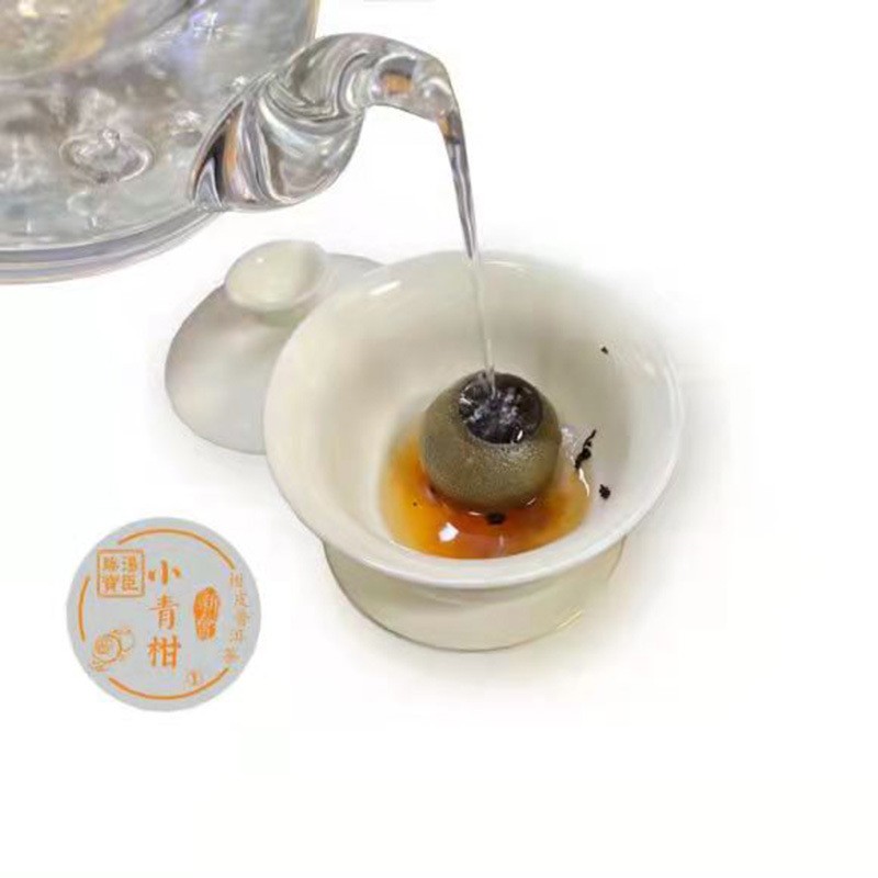 正宗柑普广东新会小青柑传统工艺生晒陈皮云南普洱茶茶叶厂家批发图5