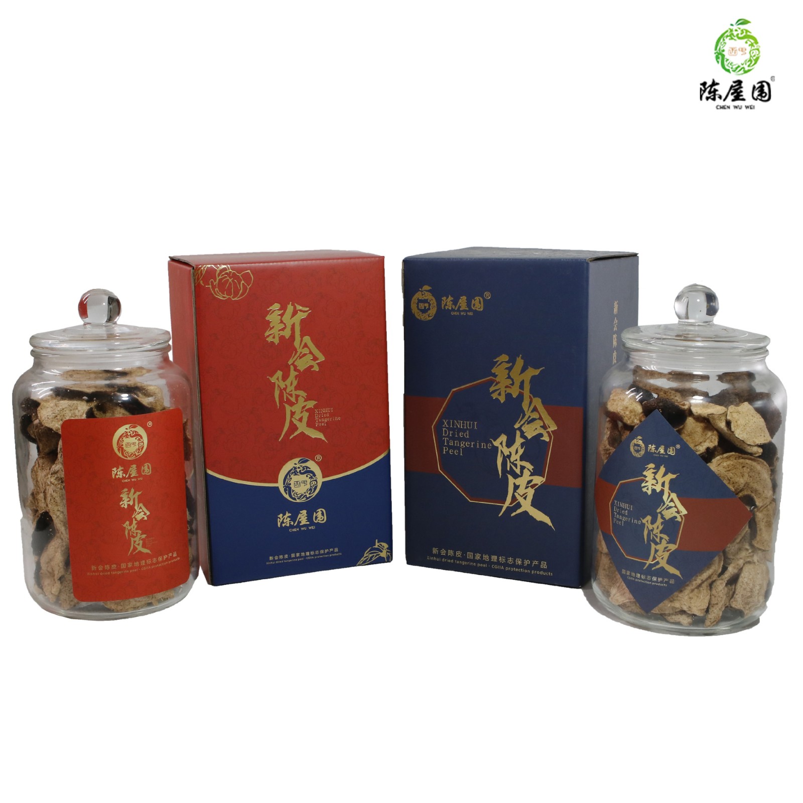 新会陈皮西甲产区3年5年8年陈屋围蓝韵红韵广东新会特产300g500g图4
