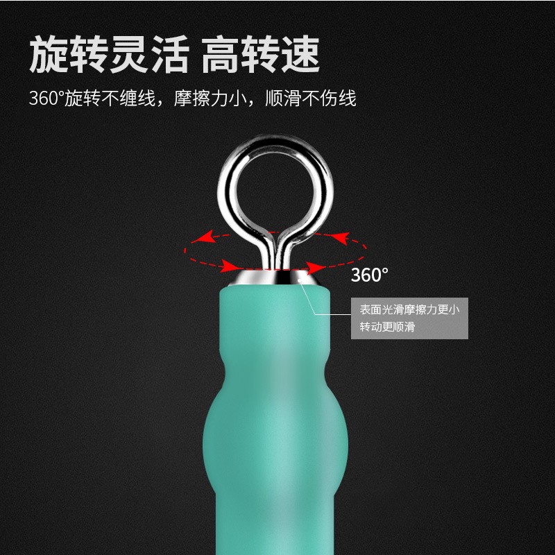 散装硅胶巨物大物旋转漂座 甩大鞭强拉力青鱼手竿渔具台钓小配件图3