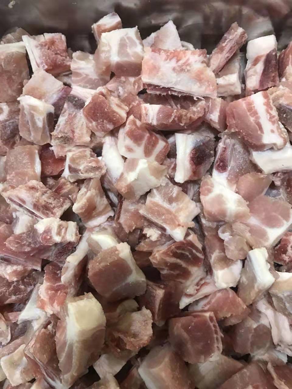 新鲜冷冻肉排骨粒猪肉排整箱20斤冷冻新鲜猪排骨块 排骨粒图3