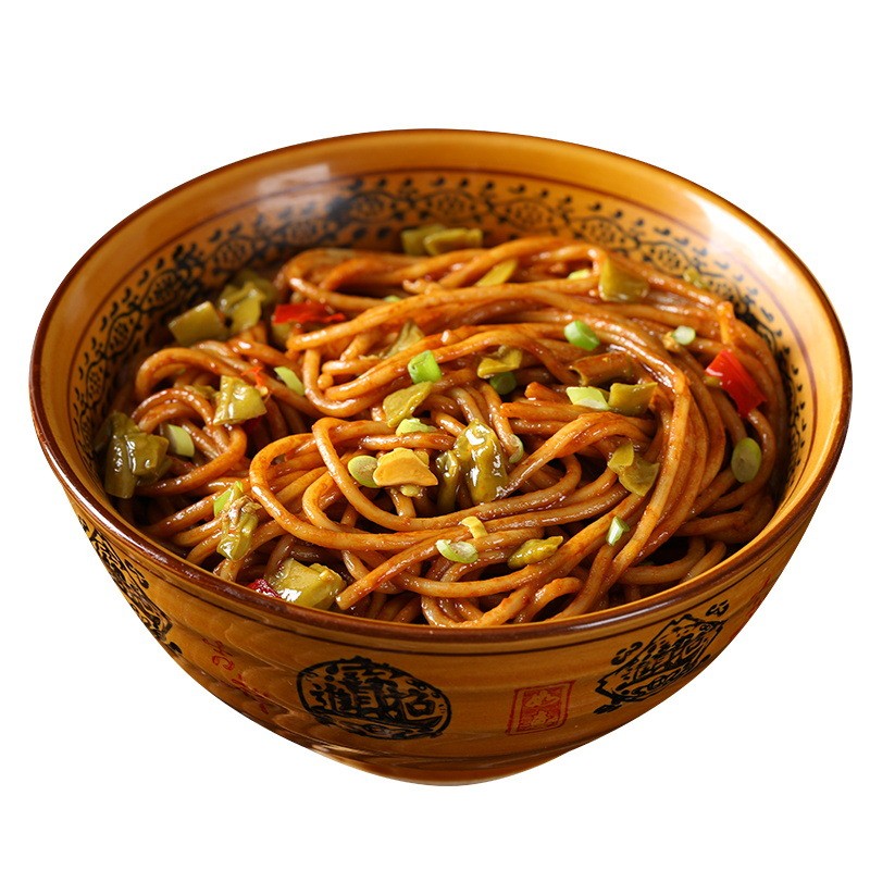 武汉热干面湖北特产非油炸碱水面方便速食挂面条凉面拌面早餐图5