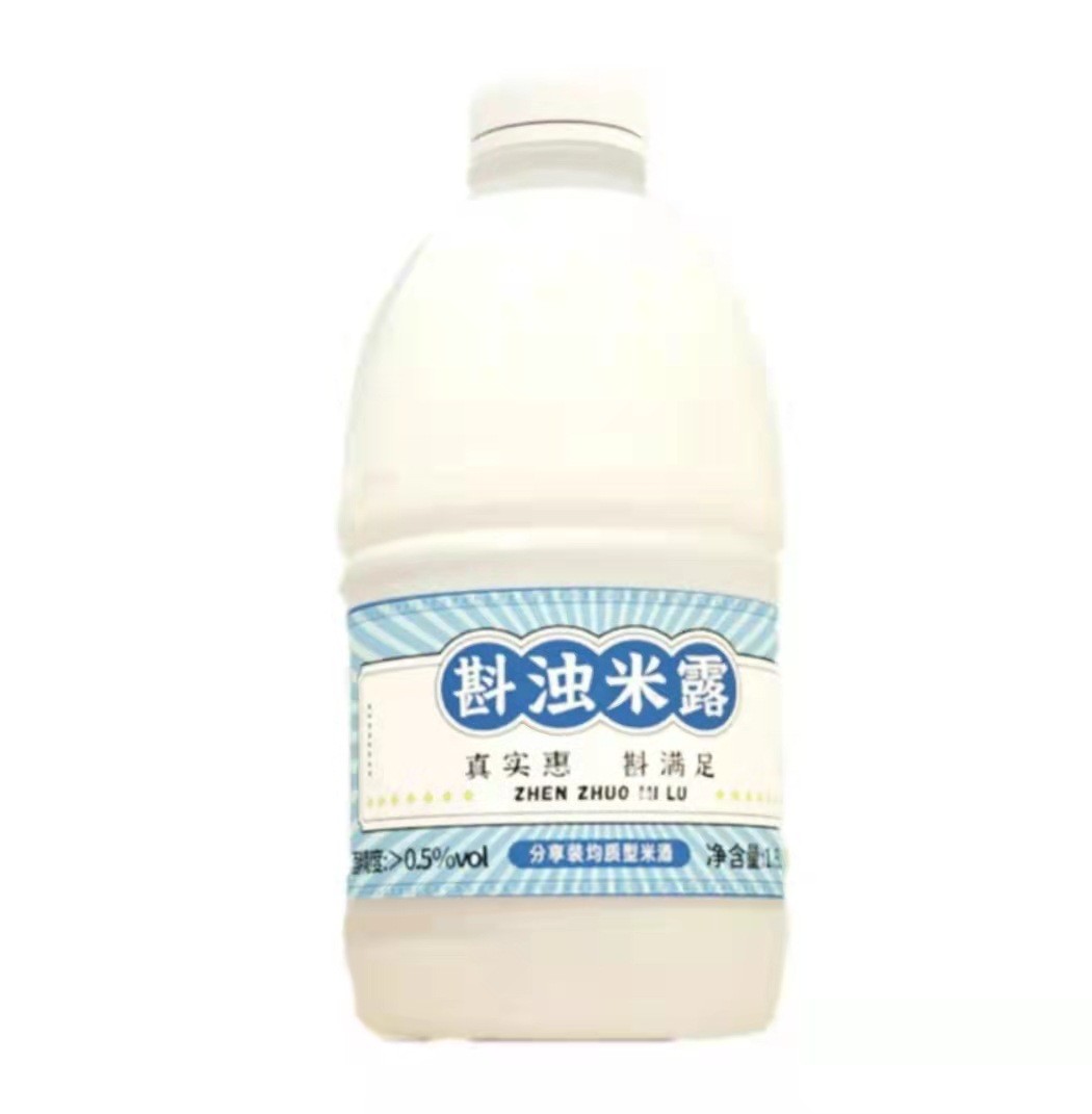 米婆婆1.6L斟酌米露原味餐饮装糯米酒低度甜酒量贩装米露现货批发图4