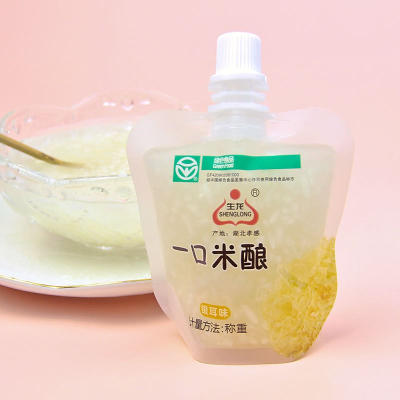 生龙一口米酿可吸米酒孝感饮料米酒小袋装10斤图2