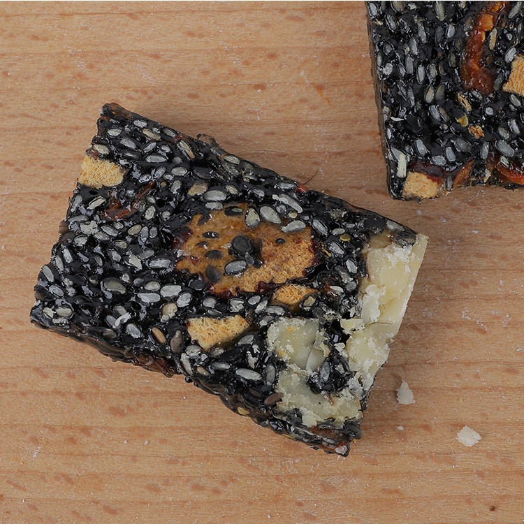 休闲零食特产糕点手工核桃黑芝麻糕散装枸杞红枣味切糕批发图2