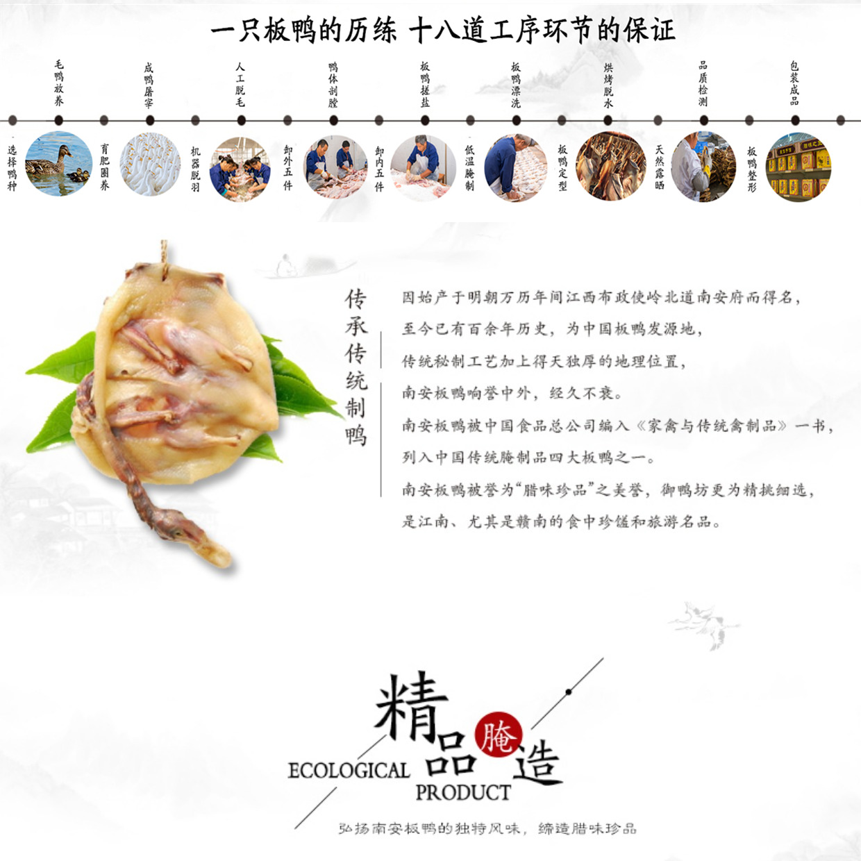 南安板鸭600G