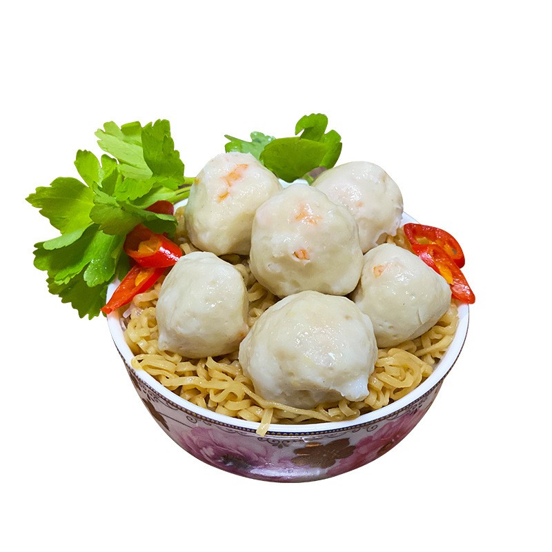 潮实潮汕特产虾丸 麻辣烫 烧烤 打边炉 关东煮食材 易煮 冷冻批发图5