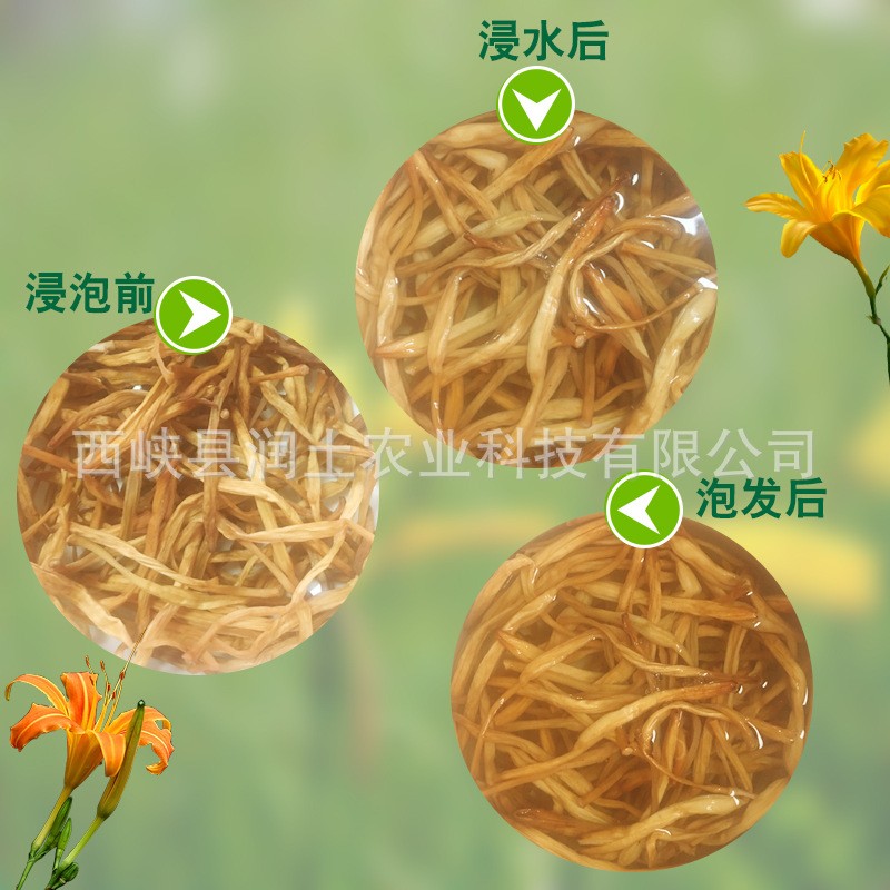 新货 农家黄花菜干货500g 自然晾晒 新鲜金针菜河南特产图4