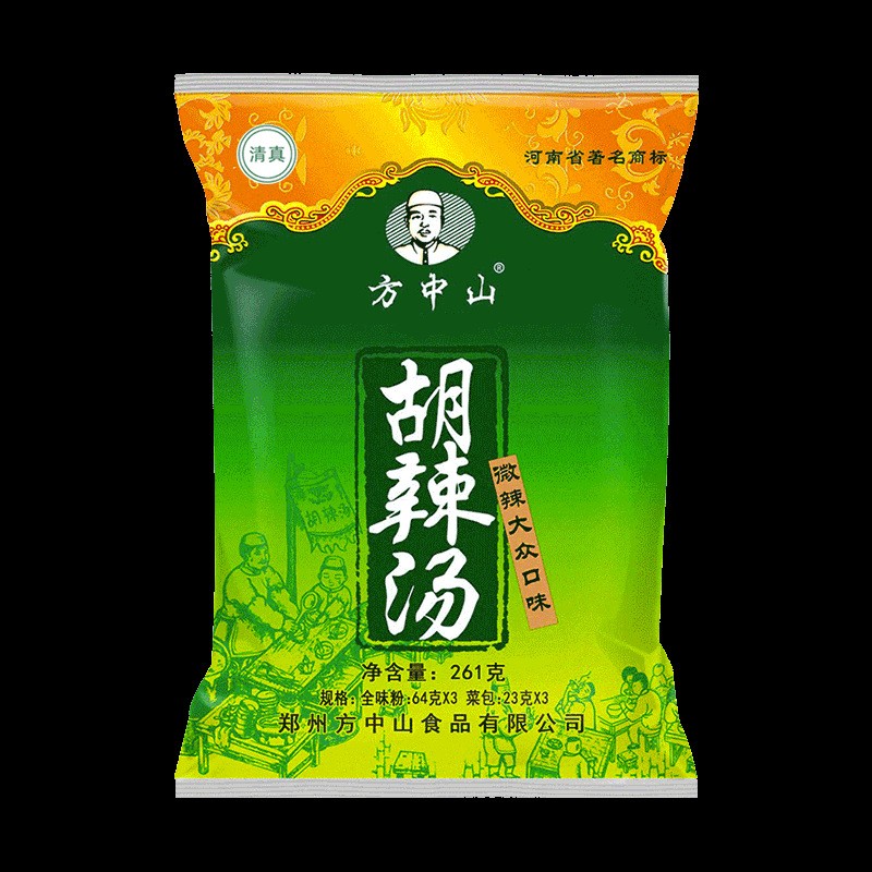 方中山胡辣汤料微辣大众味木耳海带香菇10袋装河南特产胡辣汤速食图5