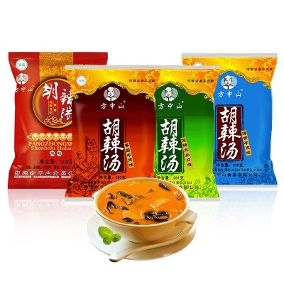 方中山胡辣汤料4口味组合 特产河南胡辣汤速食汤