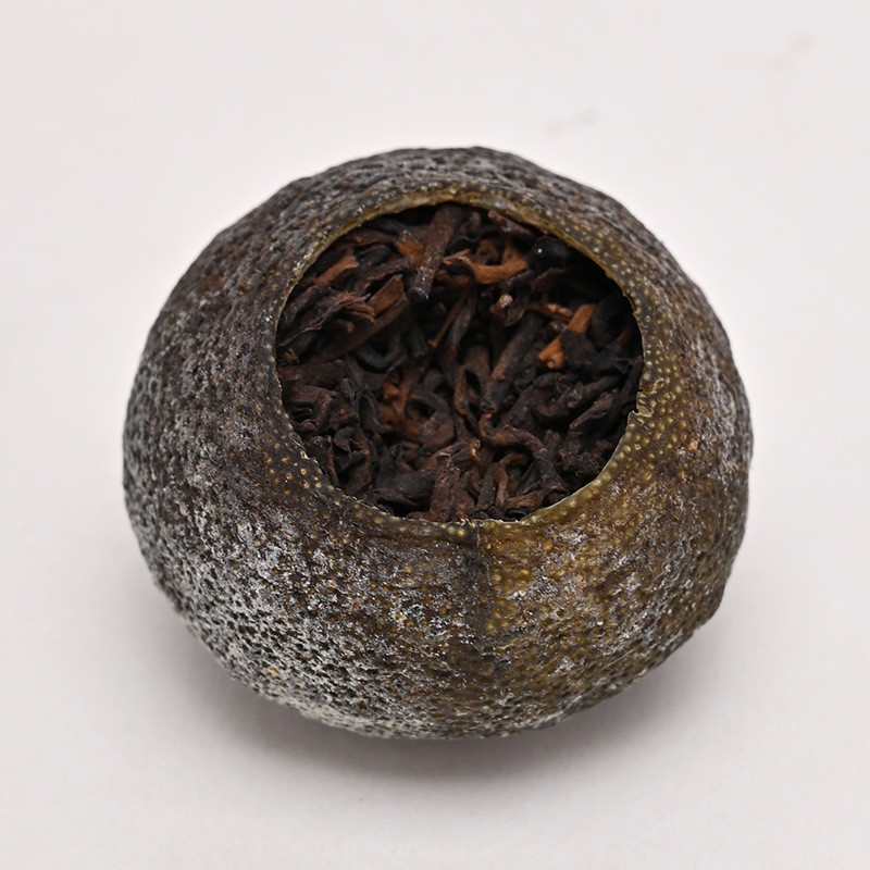 新会天马小青柑勐海茶区小柑普熟茶现货批发自然生晒小青柑礼盒装图3