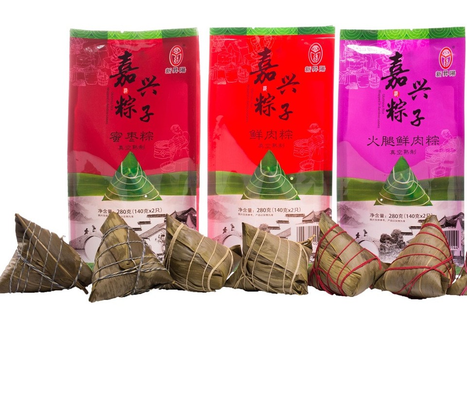 嘉兴粽子批发真空肉粽蛋黄肉粽豆沙粽蜜枣粽散装粽子一件代发图4