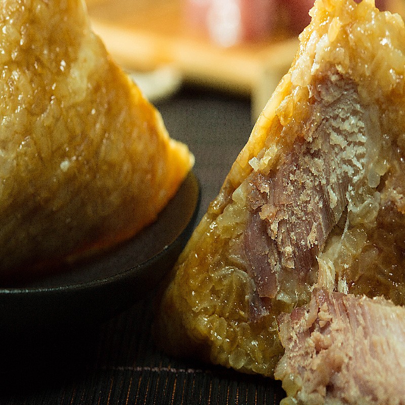 嘉兴粽子鲜肉粽豆沙粽蛋黄肉粽五谷杂粮粽蜜枣粽高汤粽大肉粽定制图2