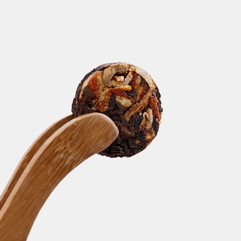 陈皮普洱小茶饼陈年普洱紧压茶零售批发散装图5