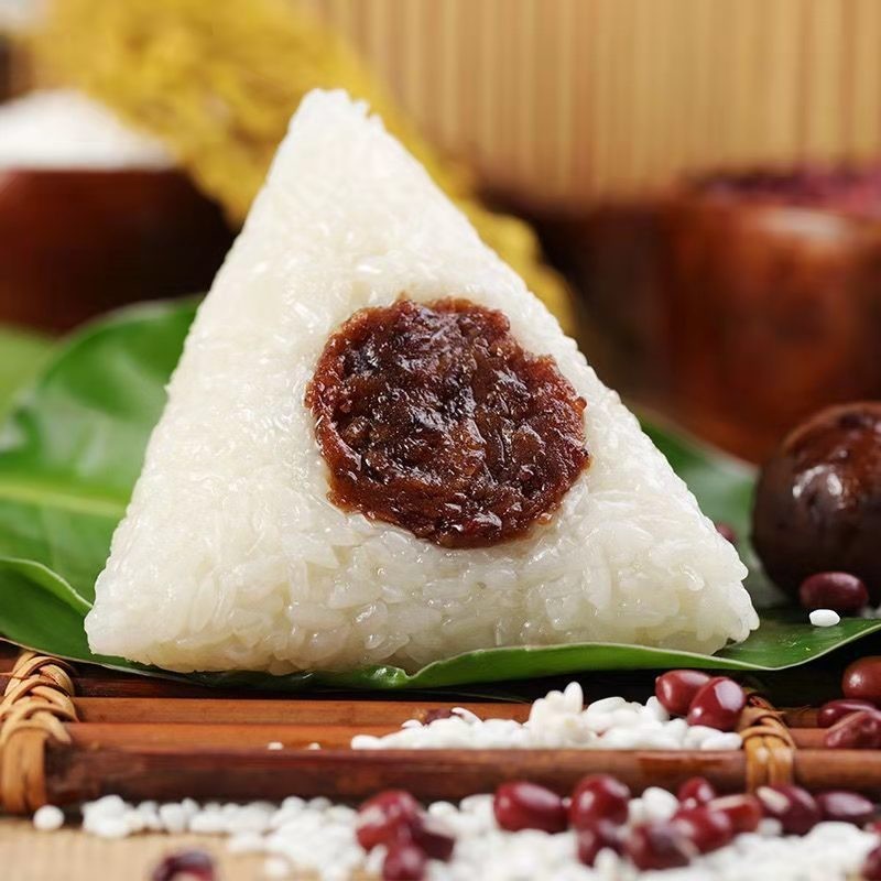 嘉兴粽子特产速食厂家团购批发传统糕点真空肉粽蛋黄蜜枣豆沙粽图3