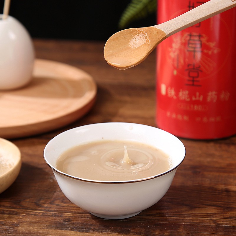 正宗垆土铁棍山药粉旗舰店河南焦作温县官方纯淮山怀山药粉图2