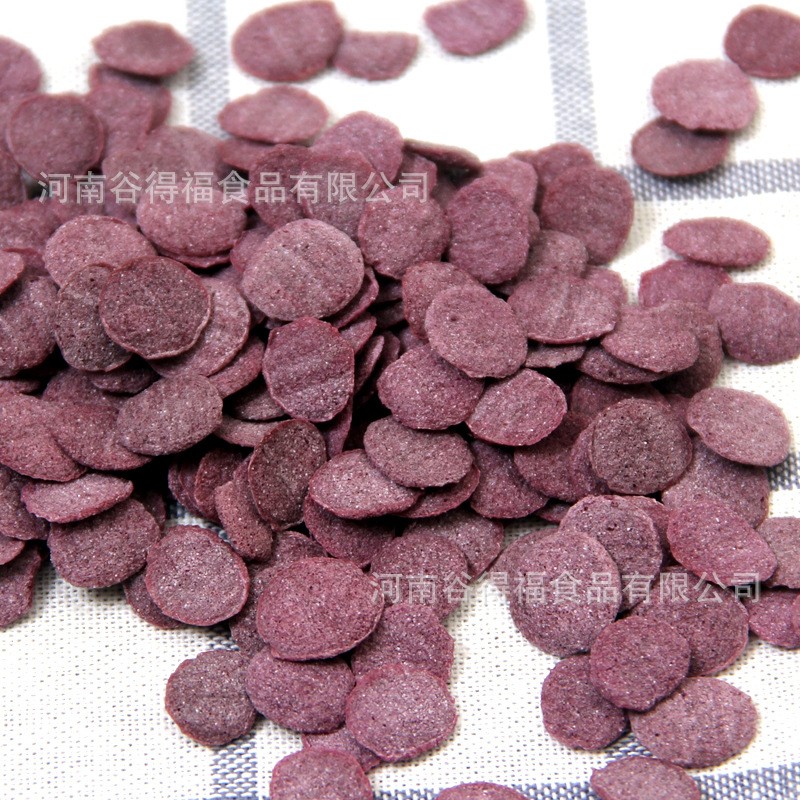 香脆干吃紫薯片 各种代餐粥剂粉剂添加物 水果坚果麦片大货基础料图5