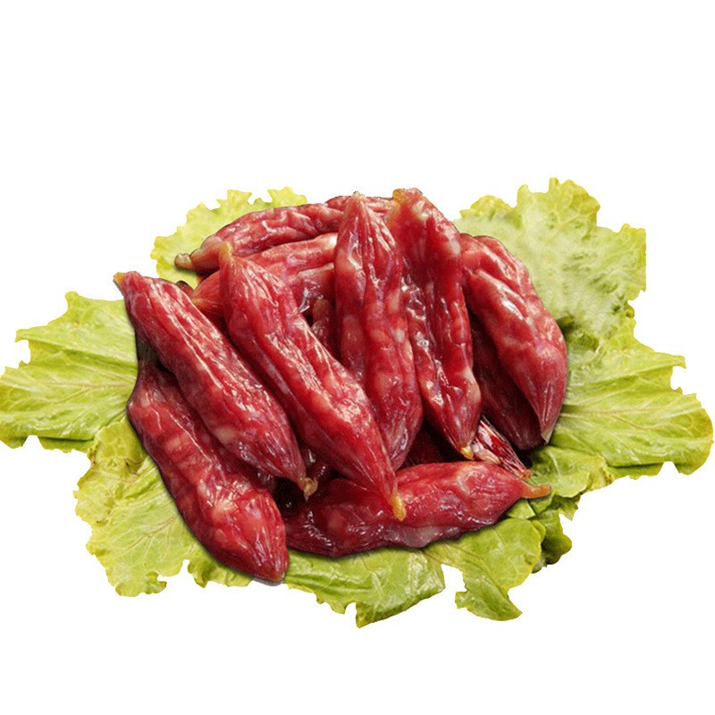 厂家直销杭州特产猪肉优级香肠 团购代发包邮万隆散装500克腊肠图5
