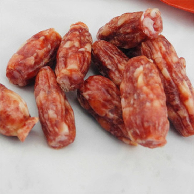 厂家直销杭州特产猪肉优级香肠 团购代发包邮万隆散装500克腊肠图3