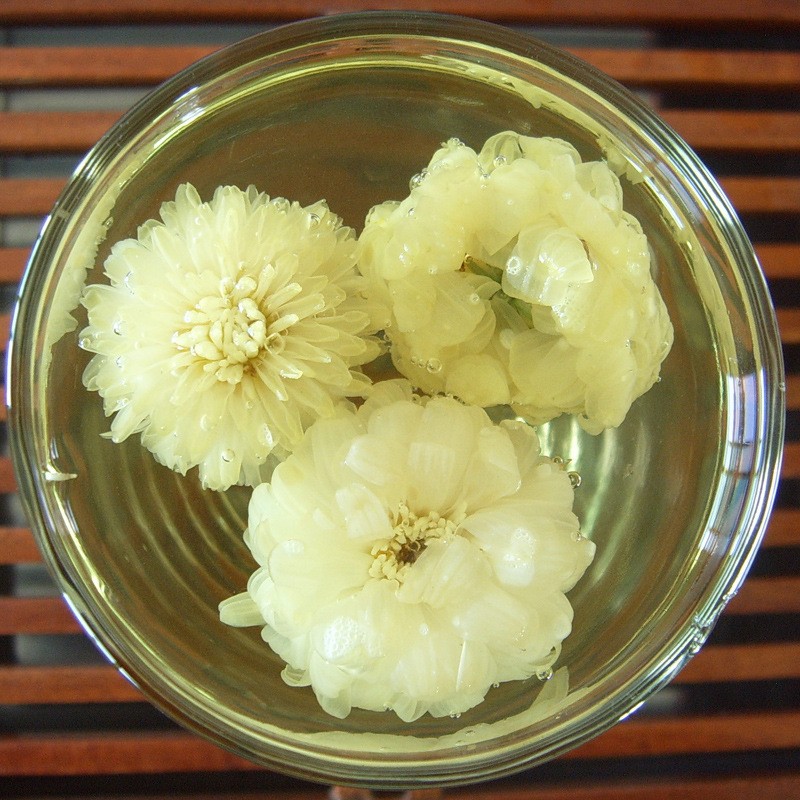 怀沁 菊花茶 金牌怀白菊花 实惠礼盒装45g*4盒 送礼佳选图3