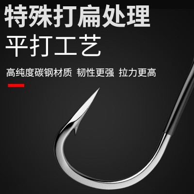 铭威BKK青鱼专攻大物子线双钩手绑巨物成品鱼线士挂散装元丝鱼钩