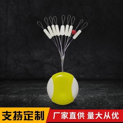 新型硅胶太空豆有机硅胶柔软不伤线同心度好垂钓配件散装批发